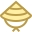 Chapeau asiatique icon