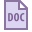 DOC icon