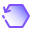 六边形重新加载 icon