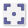 Confine quadrato icon