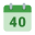 日历第 40 周 icon