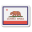 bandiera della california icon