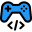 Game controller custom programming to tweak performance icon