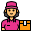 Delivery Woman icon