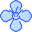 fleurs-de-roquette-externes-vitaliy-gorbachev-bleu-vitaly-gorbachev icon