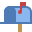 Mailbox Opened Flag Up icon