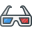 3D Glasses icon