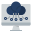 Cloud computing icon