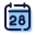 Kalender 28 icon