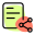 Share document from company digital file system icon