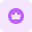 external-membership-crown-badge-for-premium-members-online-rewards-tritone-tal-revivo icon