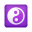 yin-yang-emoji icon