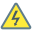 peligro de electricidad icon