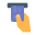 Hand-Einsteckkarte icon