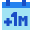 Плюс 1 месяц icon