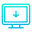 Monitor Download icon