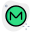 Mega a cloud storage and file hosting service icon