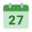 Календарная неделя 27 icon