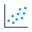 Gráfico de dispersión icon