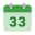 カレンダー週33 icon