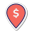 Dollar Place Marker icon