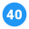 40 cerchi icon