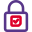 High security authentication locked election results padlock icon