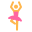 Ballerina-Ganzkörper icon