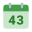 Calendar Week43 icon