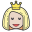 Prinzessin blond icon