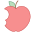 Pomme croquée icon