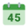 カレンダー週45 icon