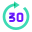 Forward 30 icon