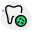 Accumulation of bacteria in corner of the teeth despite brushing icon