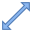 Redimensionar Diagonal icon