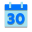 Kalender 30 icon