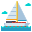中型帆船 icon