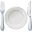 Fork And Knife With Plate icon