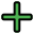 Emergency cross symbol for healthcare and safety icon