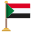 Sudan Flag icon