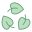 100-recyclable-biodégradable icon