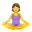 Frau im Lotussitz icon