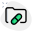 Medicine records stored in a computer folder icon