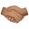 Handshake Medium Skin Tone icon