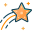 shooting star icon