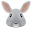 emoji de cara de coelho icon
