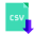 エクスポートCSV icon