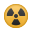 放射性物質の絵文字 icon