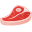 고기를 자른 이모티콘 icon