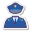 uniforme policial icon